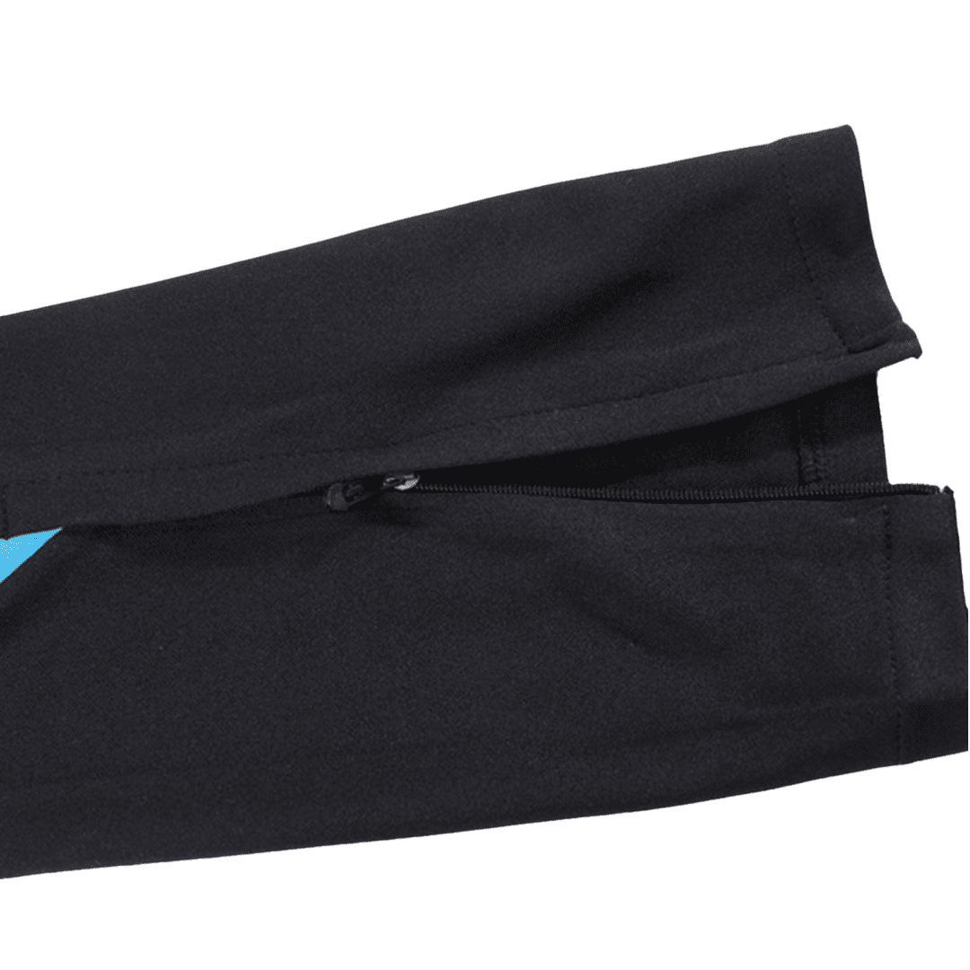 Al Nassr Soccer Sweatshirt + Pants Replica Blue Zipper 2023/24 Mens