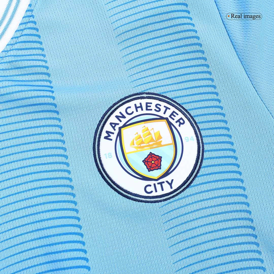 Manchester City Soccer Jersey Replica Japanese Tour Printing Home 2023/24 Mens (STONES #5)