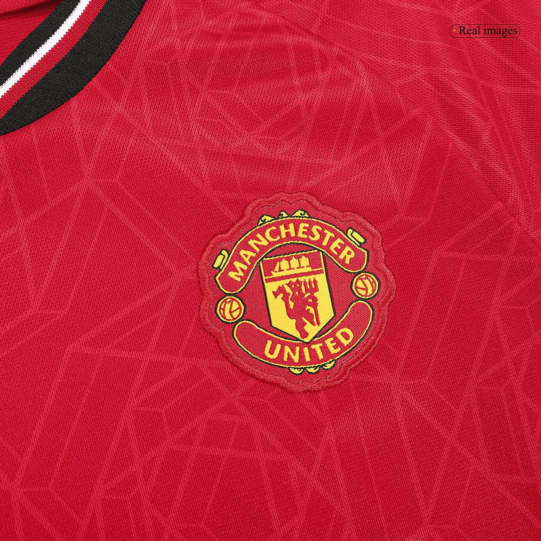 Manchester United Soccer Jersey + Short Replica Home 2023/24 Youth