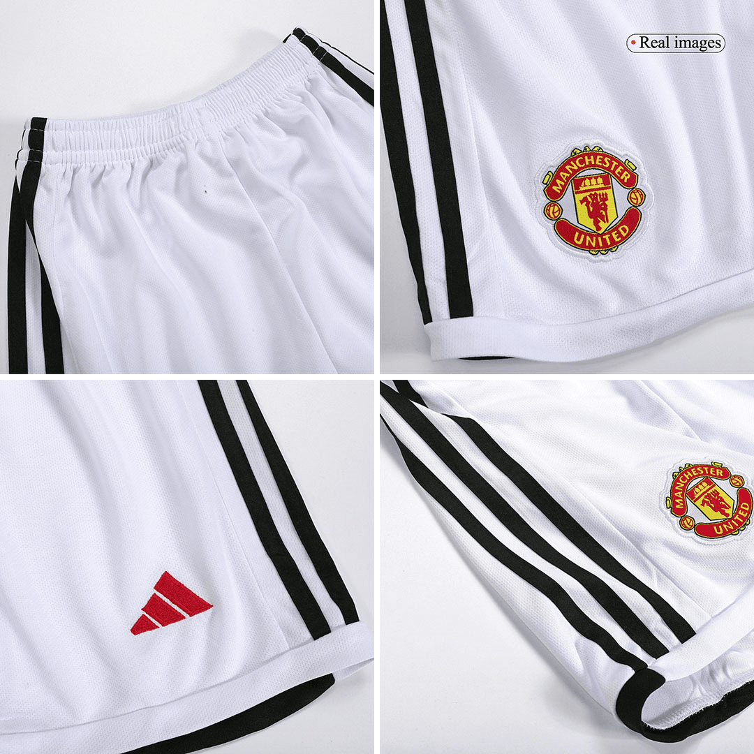 Manchester United Soccer Jersey + Short Replica Home 2023/24 Youth