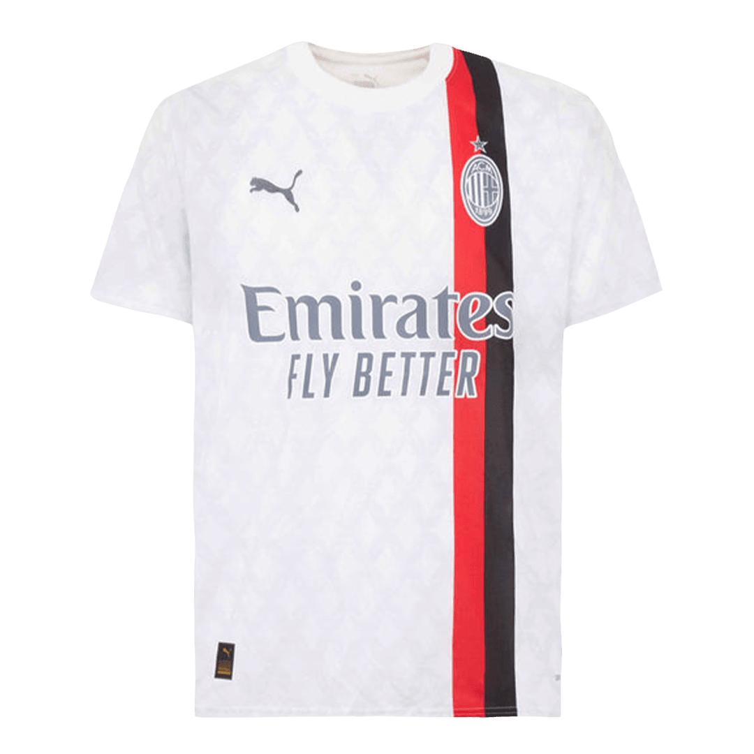 AC Milan Soccer Whole Kit Jersey + Short + Socks Replica Away 2023/24 Mens