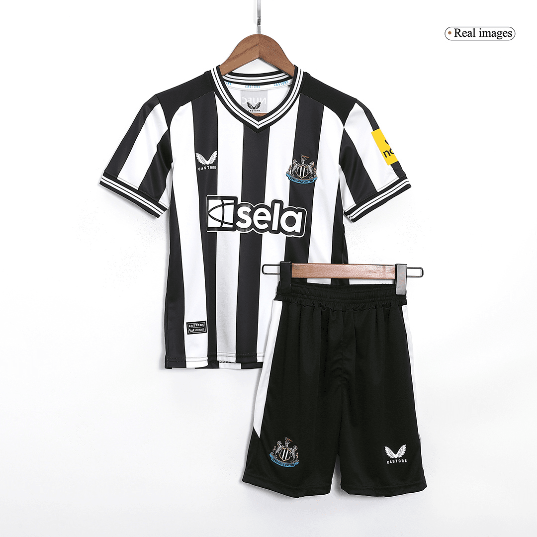 Newcastle Soccer Jersey + Short Replica Home 2023/24 Youth