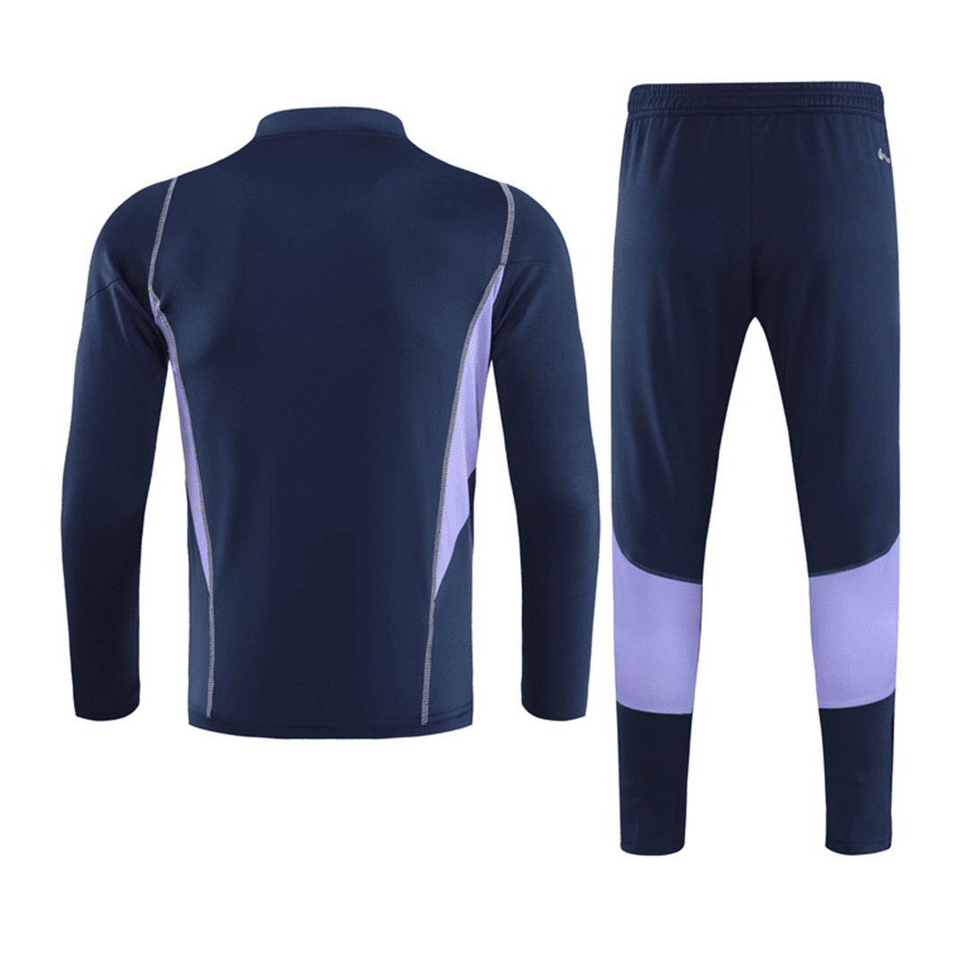 Cruzeiro EC Soccer Sweatshirt + Pants Replica Zipper Navy 2023/24 Mens