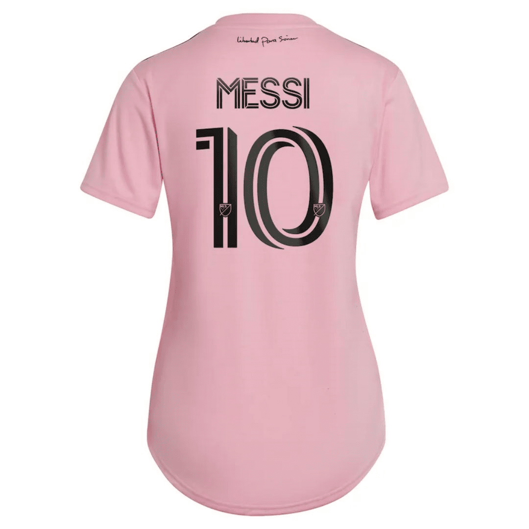 Inter Miami CF Soccer Jersey Replica Home 2023/24 Womens (Messi #10)