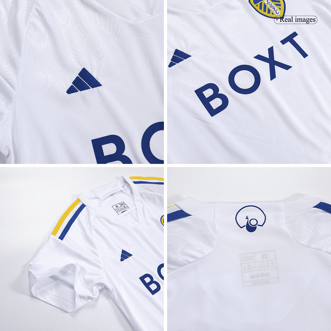 Leeds United Soccer Jersey + Short Replica Home 2023/24 Youth