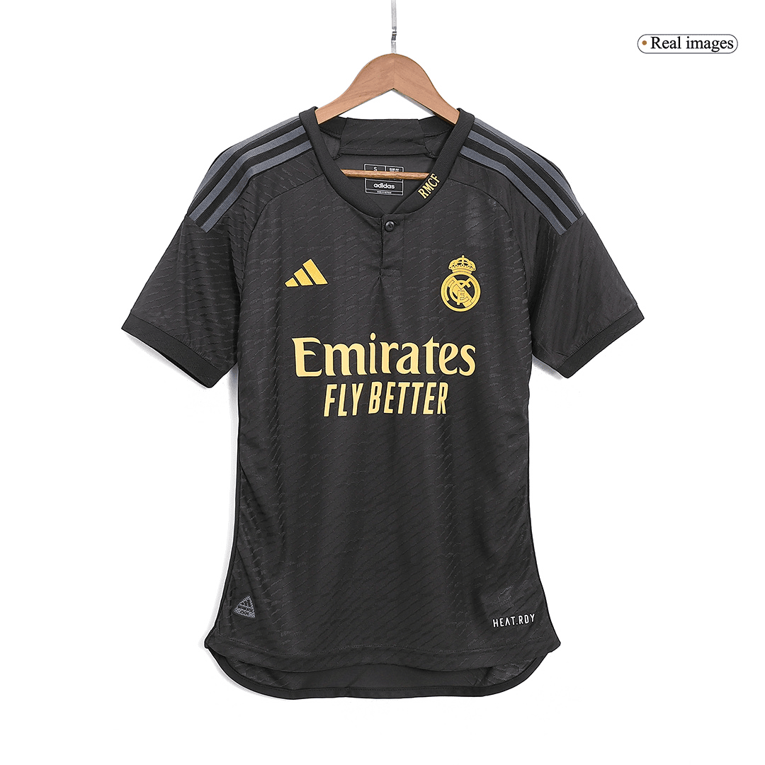 Real Madrid Soccer Jersey Replica Third Away 2023/24 Mens (Player Version)