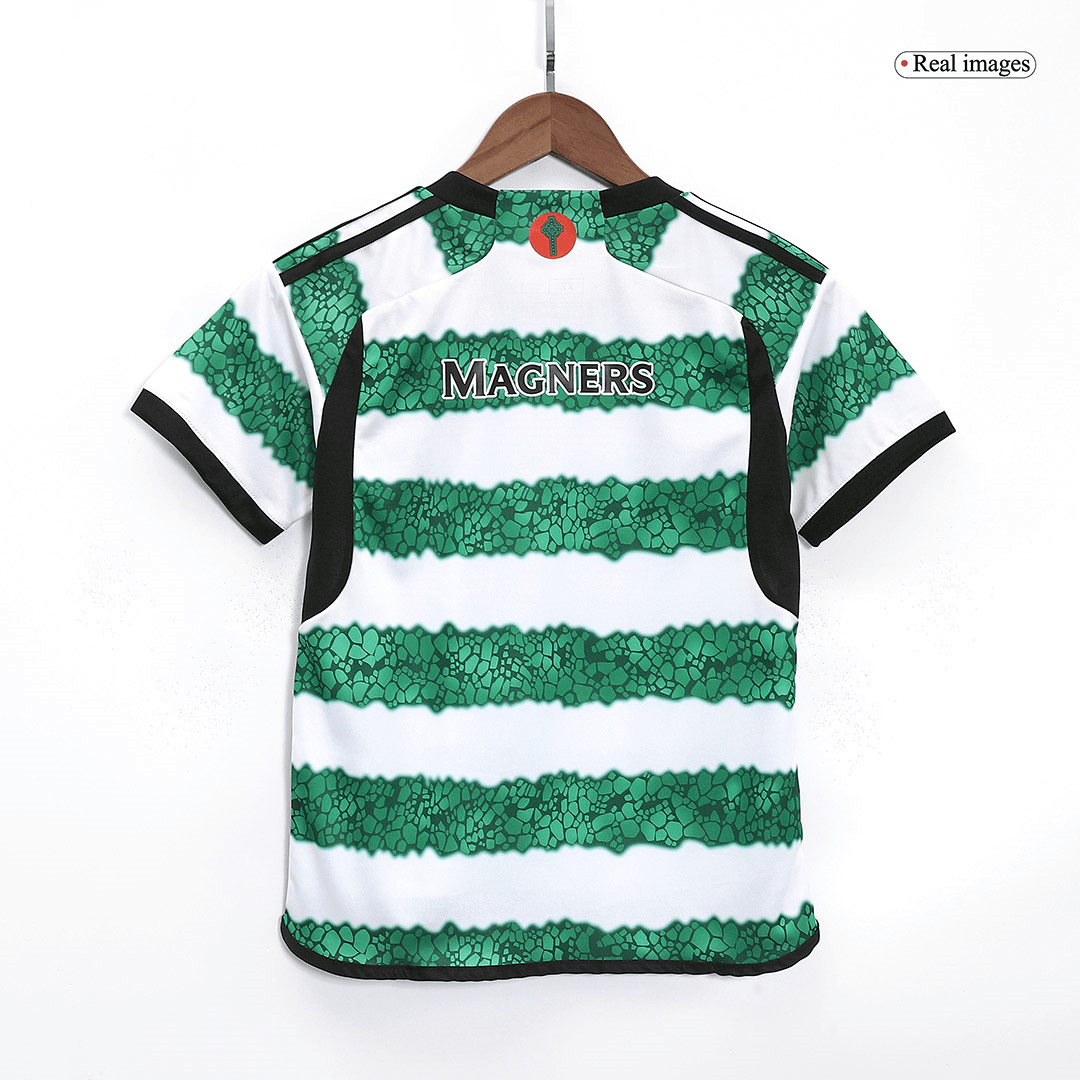 Celtic Soccer Jersey + Short Replica Home 2023/24 Youth
