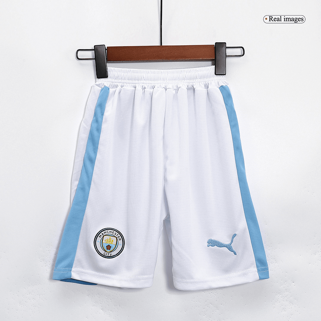 Manchester City Soccer Jersey + Short Replica Home 2023/24 Youth