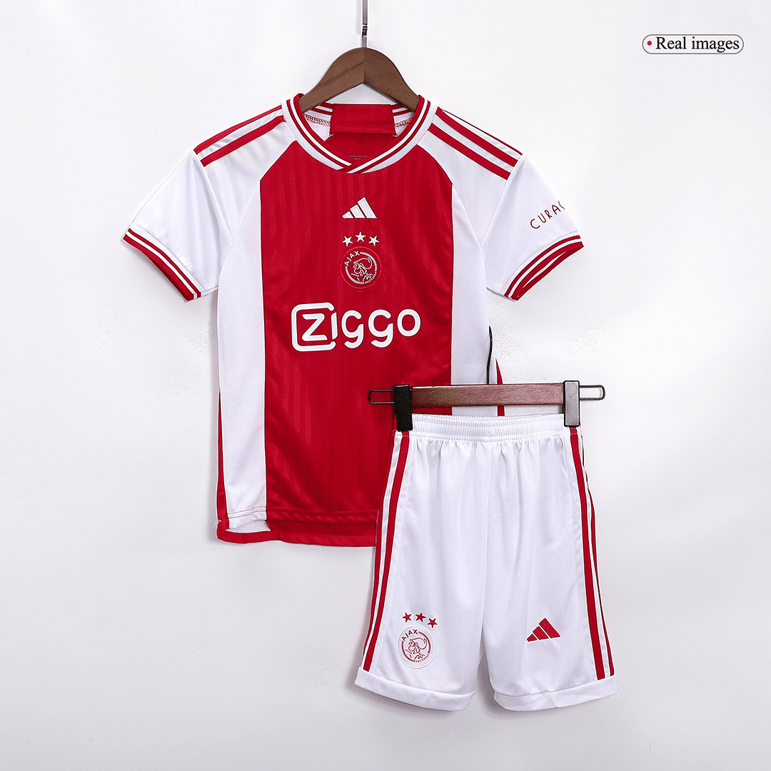 Ajax Soccer Jersey + Short Replica Home 2023/24 Youth