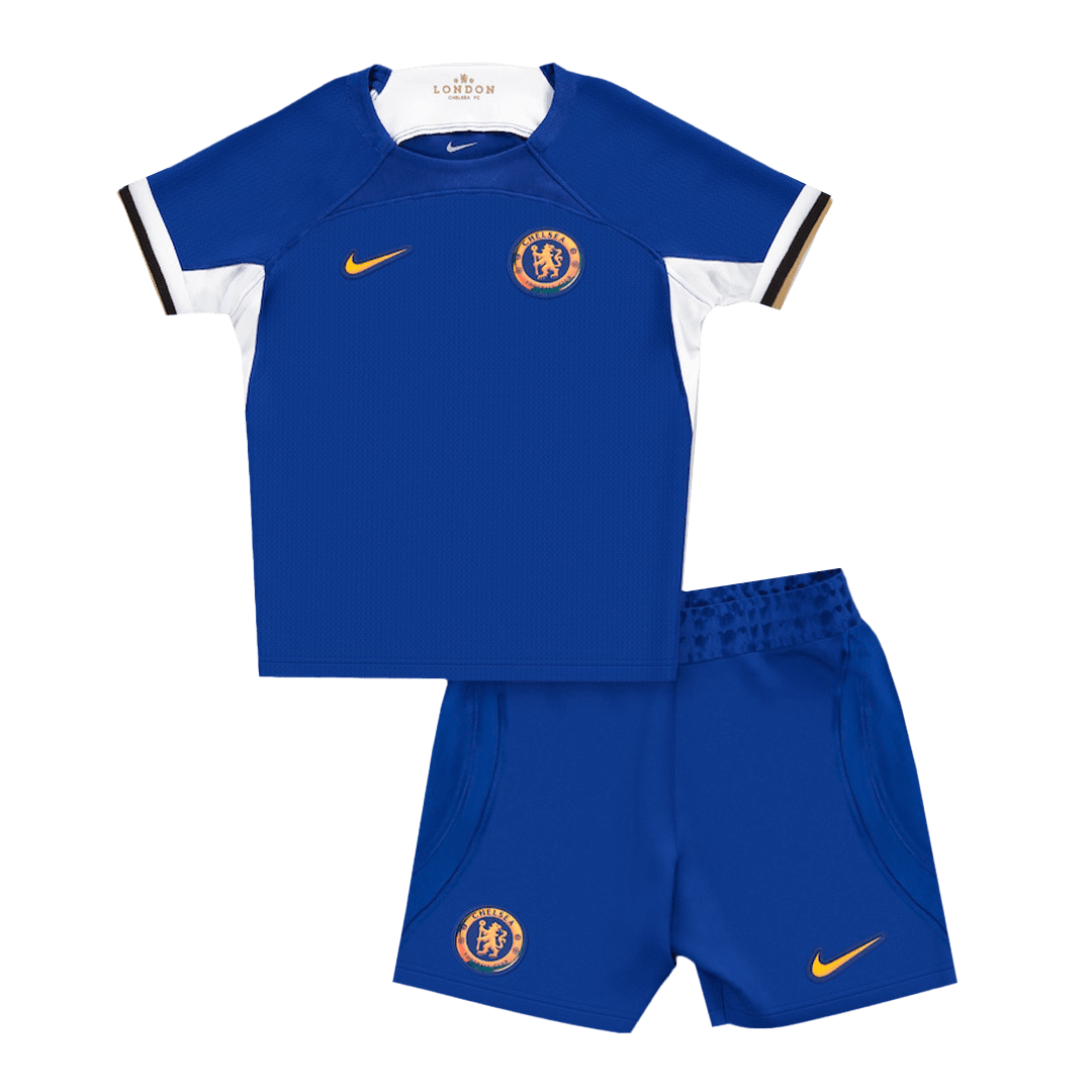 Chelsea Soccer Whole Kit Jersey + Short + Socks Replica Home 2023/24 Youth