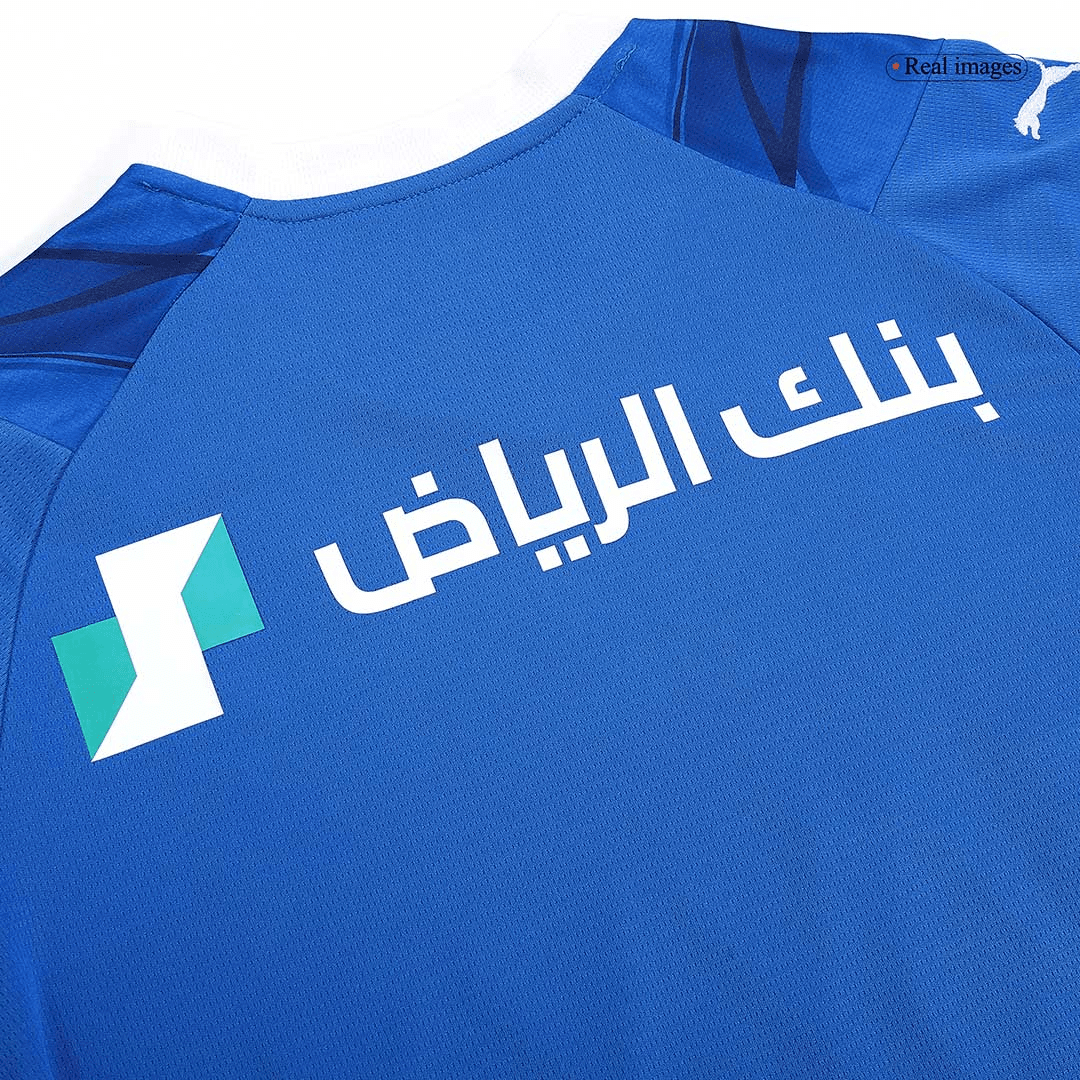 Al Hilal Soccer Whole Kit Jersey + Short + Socks Replica Home 2023/24 Mens