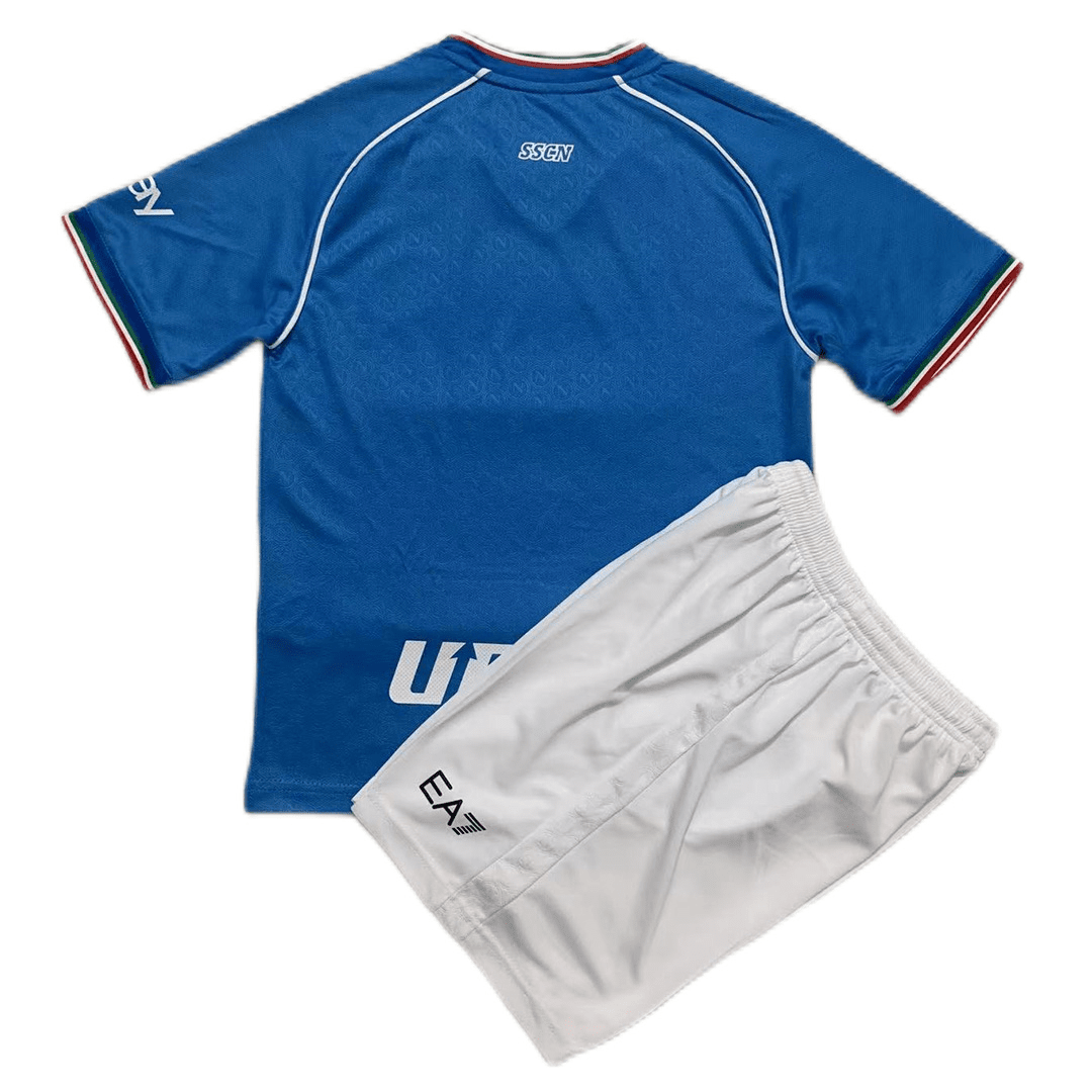 Napoli Soccer Jersey + Short Replica Home 2023/24 Youth