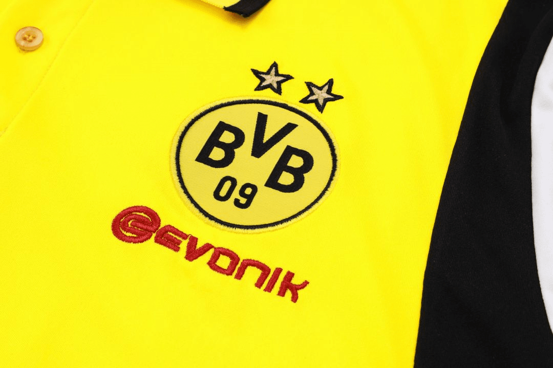 Borussia Dortmund Soccer Polo Replica Yellow 2023/24 Mens