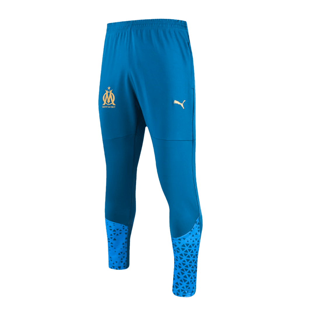 Marseille Soccer Zipper Sweatshirt + Pants Replica Navy 2023/24 Youth