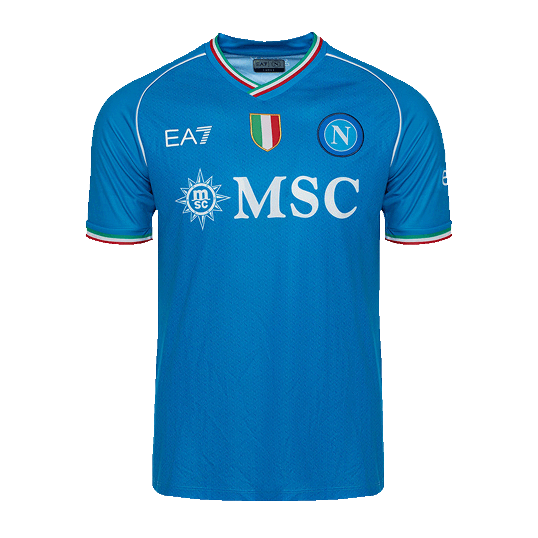 Napoli Soccer Jersey + Short Replica Home 2023/24 Mens