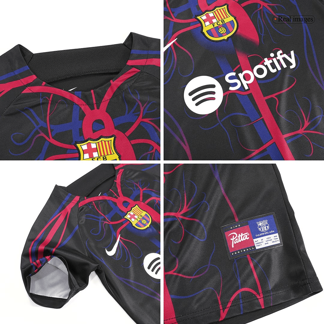 Barcelona Soccer Jersey + Short Replica x Patta 2023/24 Youth