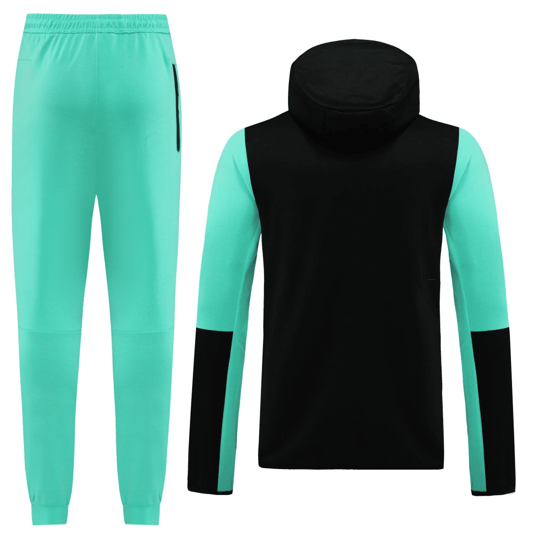Customize Soccer Jacket + Pants Replica Green 2023/24 Mens (Hoodie)