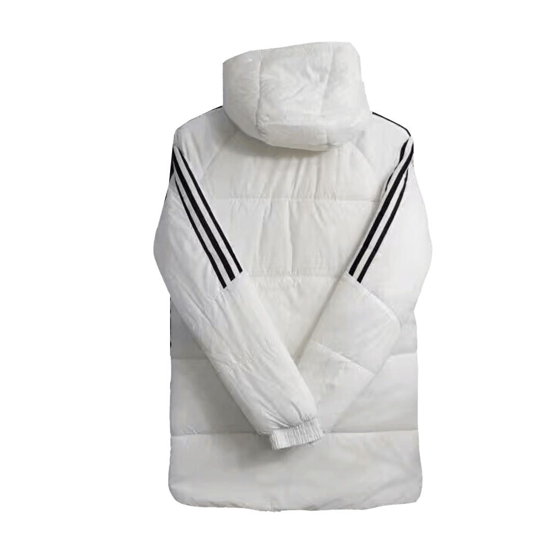Argentina Cotton Winter Soccer Jacket White 2023/24 Mens