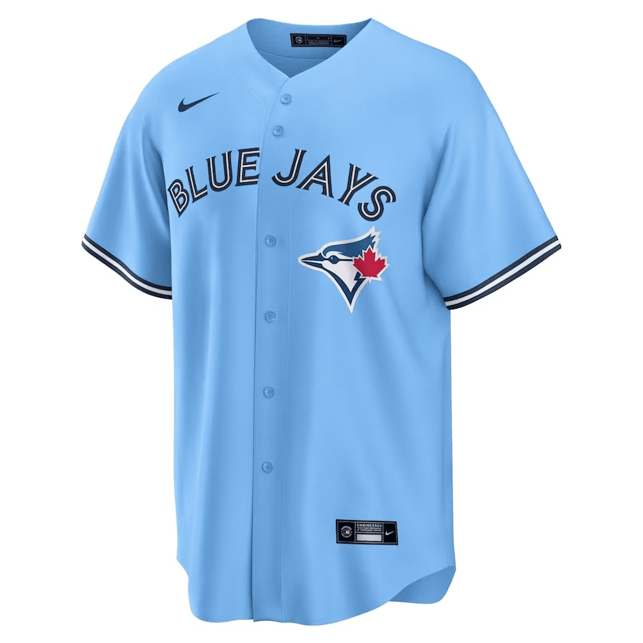 Toronto Blue Jays Alternate Replica Player Name Jersey Powder Blue 2023/24 Mens (Bo Bichette #11)