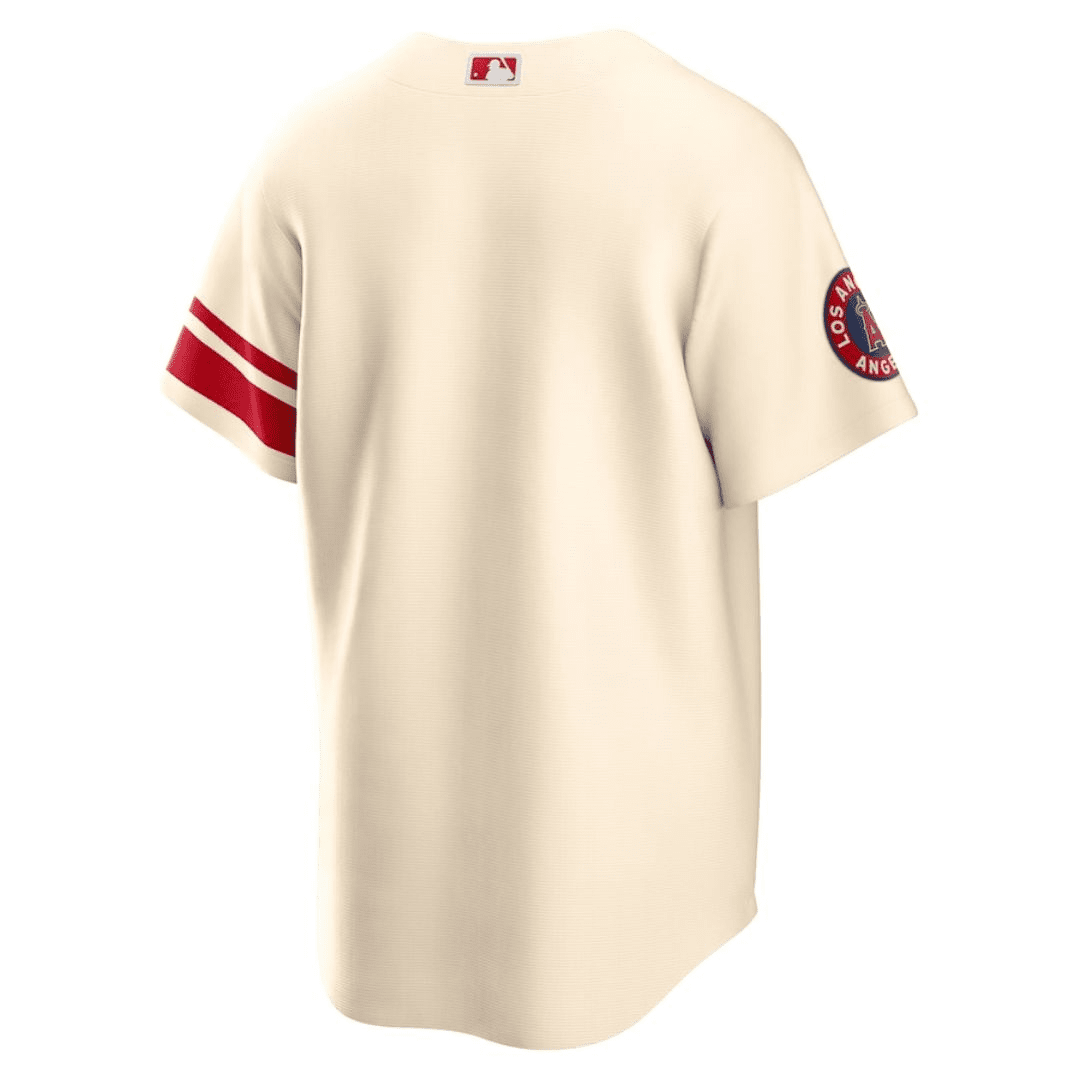 Los Angeles Angels City Connect Replica Team Jersey Cream 2022 Mens