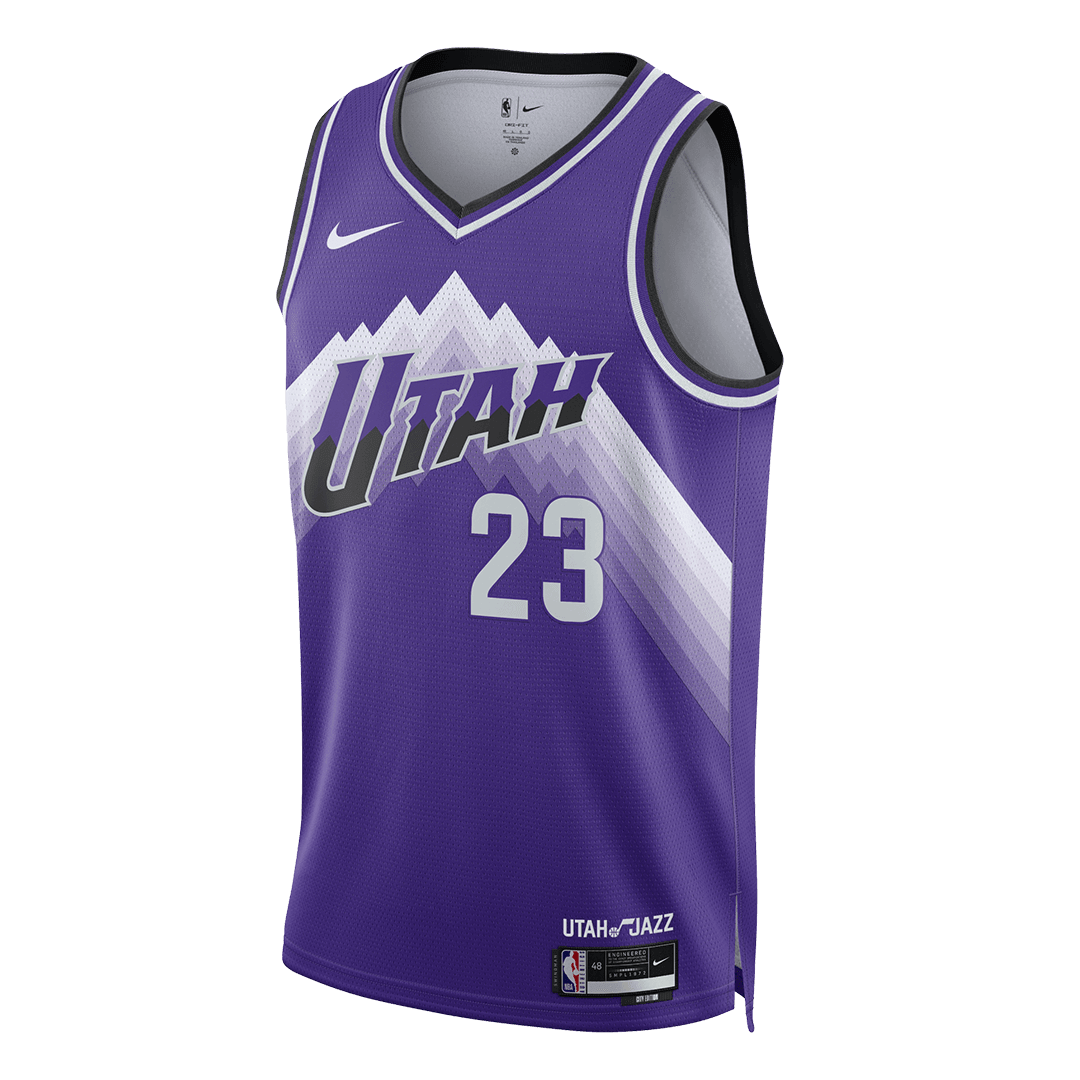 Utah Jazz Swingman Jersey - City Edition Purple 2023/24 Mens (Lauri Markkanen #23)