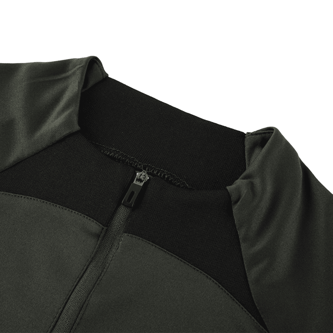 Barcelona Soccer Zipper Sweatshirt + Pants Replica Green 2023/24 Mens