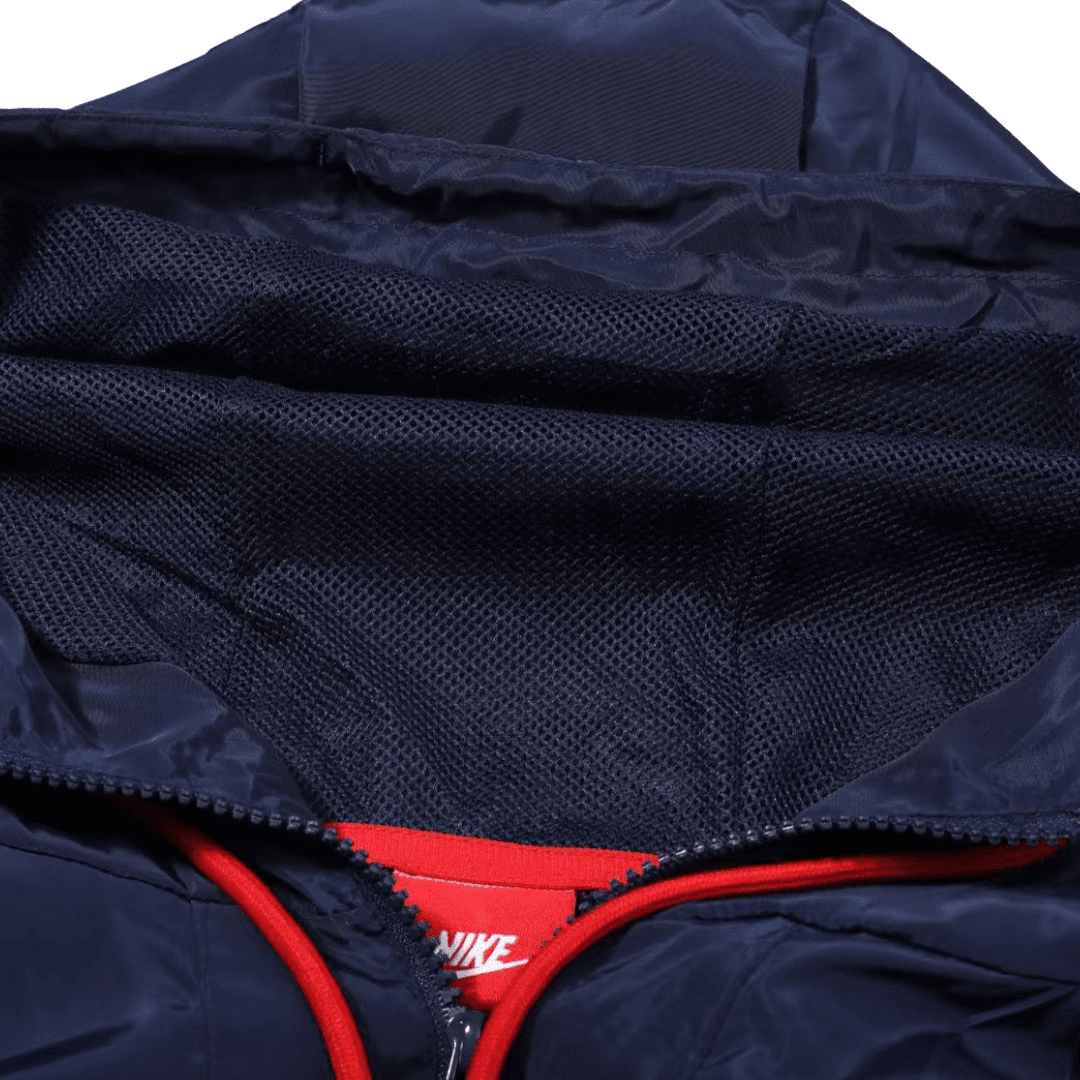 PSG Windrunner Soccer Jacket Navy 2023/24 Mens (Hoodie)