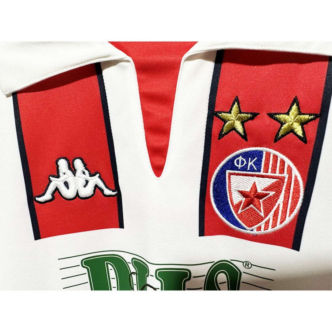 Red Star Belgrade Soccer Jersey Replica Retro Home 1999/00 Mens