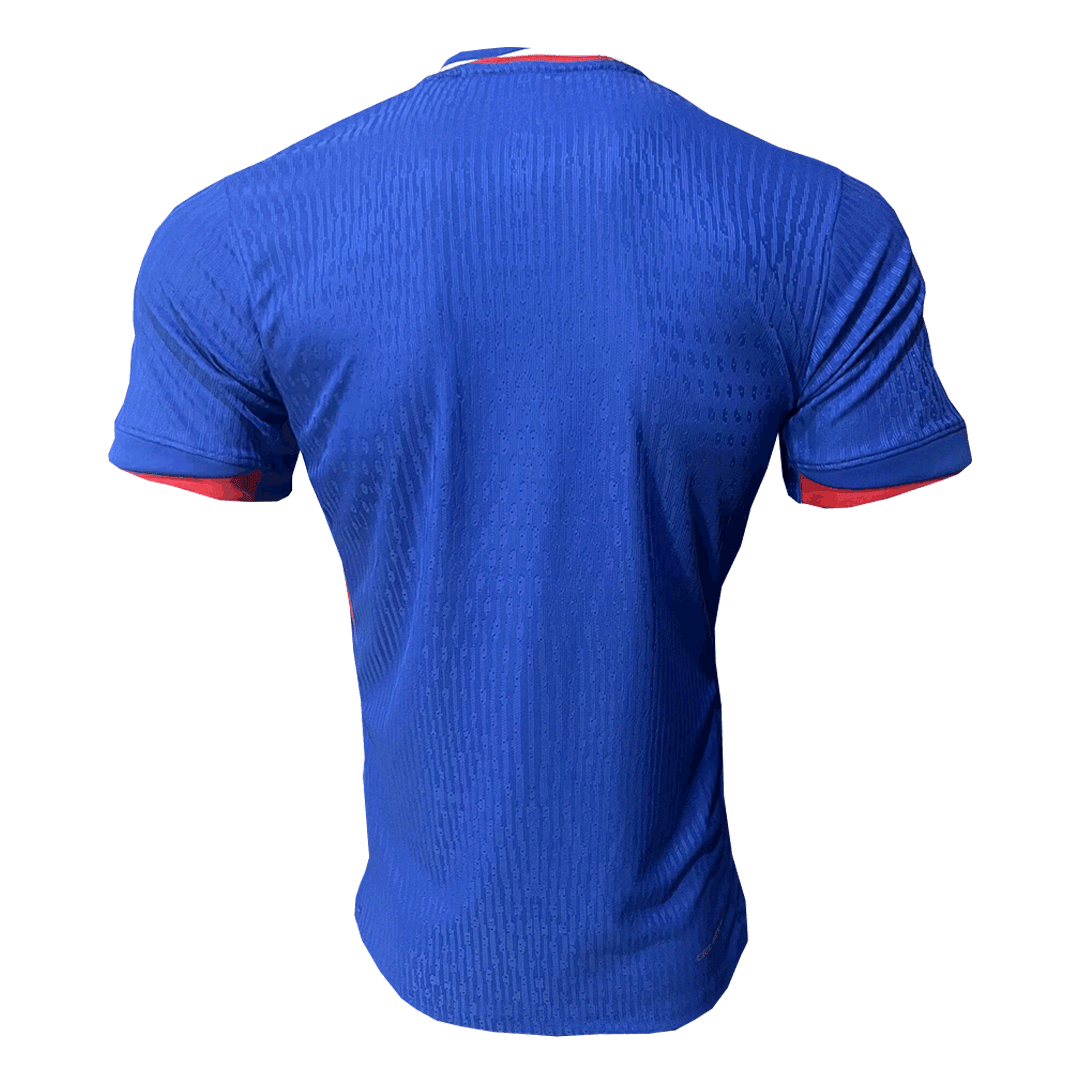 France Soccer Jersey Replica EURO Home 2024 Mens (Player Version)