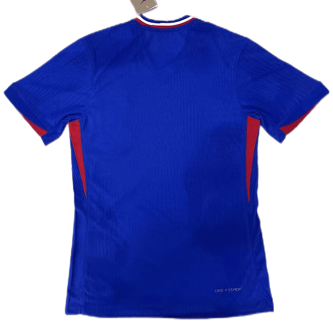 France Soccer Jersey Replica Euro Home 2024 Mens (Player Version)