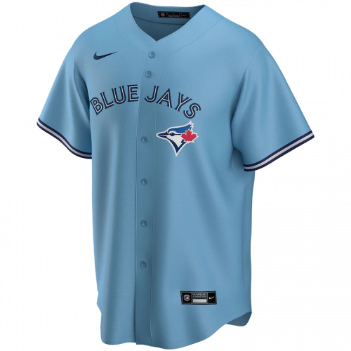 Toronto Blue Jays 2020 Alternate Light Blue Replica Custom Jersey Mens 