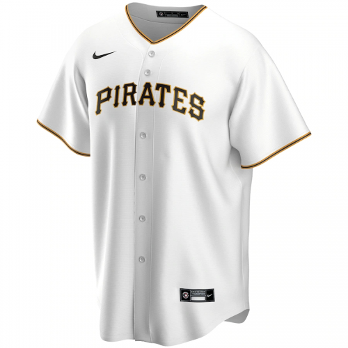 Pittsburgh Pirates 2020 Home White Replica Custom Jersey Mens 