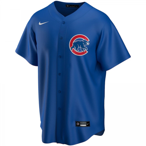 Chicago Cubs 2020 Alternate Royal Replica Custom Jersey Mens 