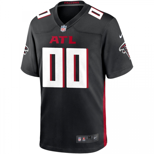 Atlanta Falcons Mens Black Player Game Jersey 