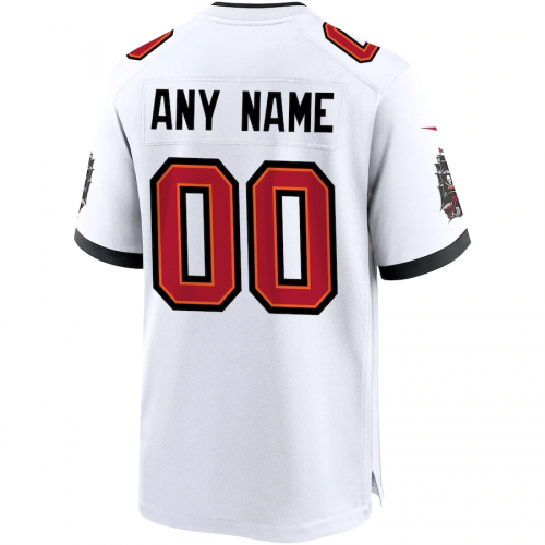 Tampa Bay Buccaneers Mens White Player Game Jersey 