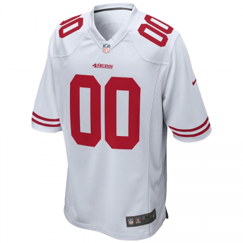 San Francisco 49ers Mens White Player Game Jersey 