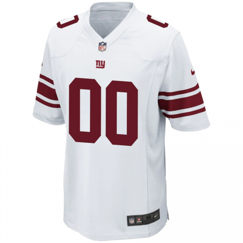 New York Giants Mens White Player Game Jersey 