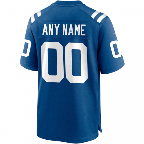 Indianapolis Colts Mens Royal Player Game Jersey 