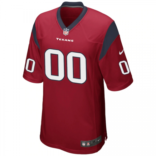 Houston Texans Mens Red Player Game Jersey Alternate