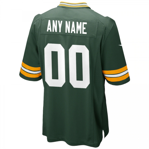 Green Bay Packers Mens Green Player Game Jersey 