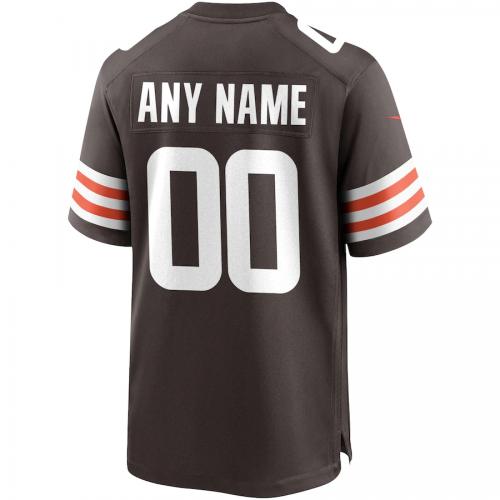 Cleveland Browns Mens Brown Player Game Jersey 