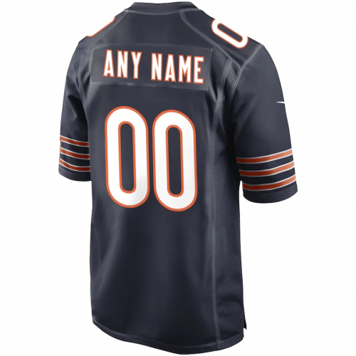 Chicago Bears Mens Navy Player Game Jersey 