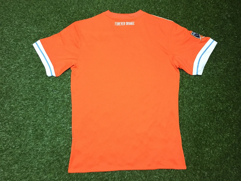 2017/18 Houston Dynamo home orange Soccer Jersey Replica 