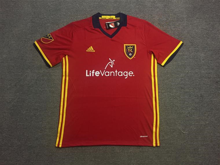 Real Salt Lake Home Red Soccer Jersey Replica  2016/17